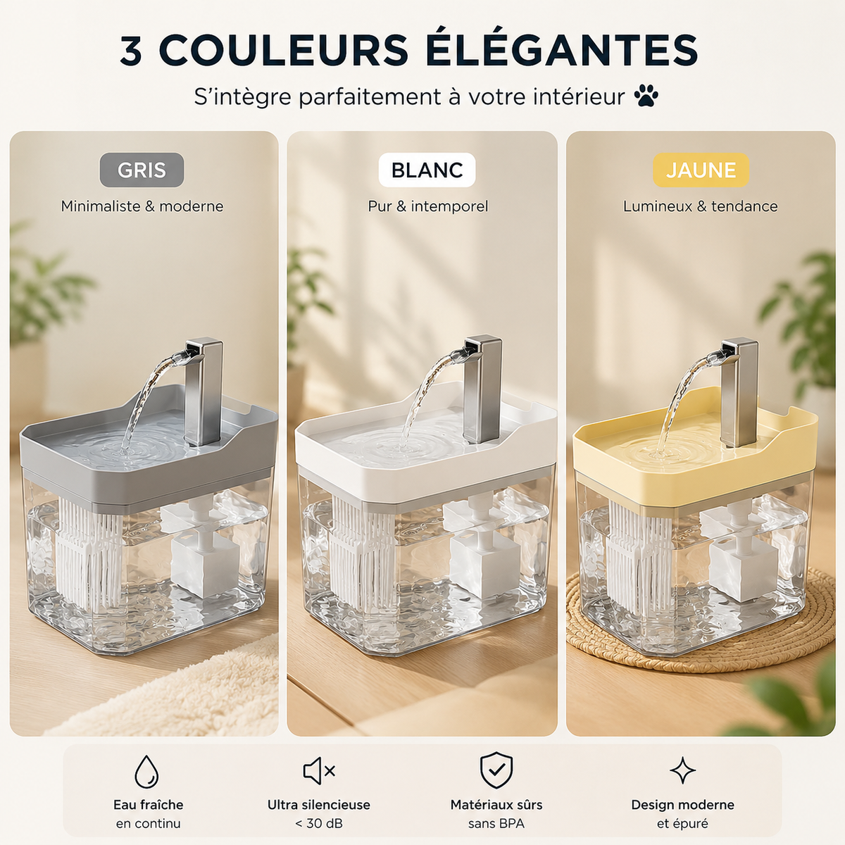 Fontaine à eau pour chat-Zarunivers